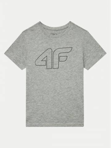 4F Футболка 4FJWMM00TTSHM1627 Сірий Regular Fit 4F Футболка 4FJWMM00TTSHM1627 Сірий Regular Fit