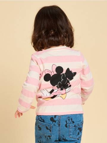 Футболка з довгими рукавами Minnie Mouse - кремовий Футболка з довгими рукавами Minnie Mouse - кремовий