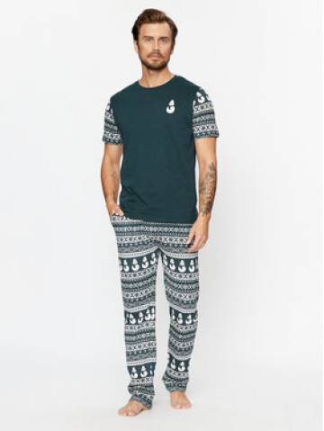 Brave Soul Піжама MLWS-149WINTERY Зелений Regular Fit Brave Soul Піжама MLWS-149WINTERY Зелений Regular Fit