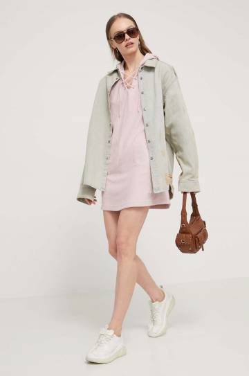 Платье UGG цвет розовый mini прямое 1152783 Платье UGG цвет розовый mini прямое 1152783