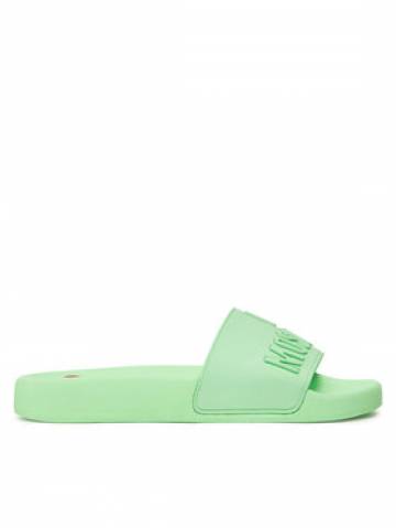 LOVE MOSCHINO Шльопанці JA28052G1II15802 Зелений LOVE MOSCHINO Шльопанці JA28052G1II15802 Зелений