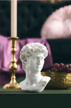 Декоративне погруддя - білий