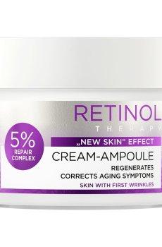 Уценка! Крем-ампула для лица Eveline Cosmetics Retinol Therapy New Skin Effect, 50 мл