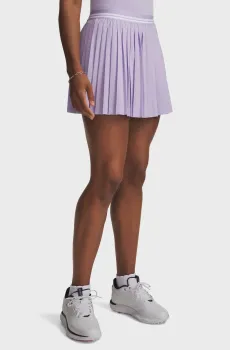 Женская сиреневая юбка-шорты UA Drive Pleated Skort Сиреневый S Under Armour 6009813-536