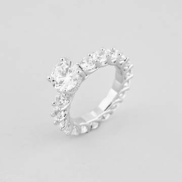 Серебряное кольцо Minimal 510402б-16 16 Серебряное кольцо Minimal 510402б-16 16