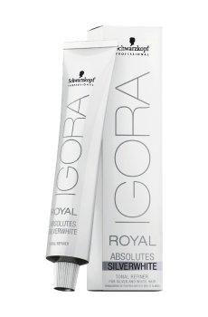 Уценка! Тонирующая краска для волос Schwarzkopf Professional Igora Royal Absolutes SilverWhite Dove Grey, 60 мл