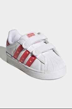 Детские замшевые кроссовки adidas Originals DISNEY SUPERSTAR LED LIGHTS