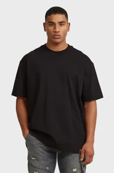 Мужская черная футболка relaxed Черный M G-Star RAW D29291,D709