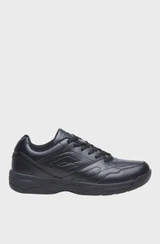 Мужские черные кроссовки COURT LOGO AMF XX PU Черный 41 Lotto 222206/1CL