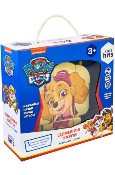 Игрушка Kids Hits Paw Patrol Деревянные пазлы, от 3 лет, 21*7.5*20 см (KH20/043)
