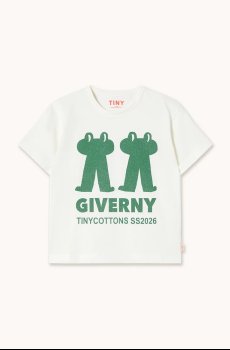 Детская хлопковая футболка Tinycottons FROG & FROG GRAPHIC TEE