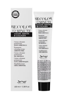 Полуперманентная крем-краска для волос Be Hair Be Color Permanent Colouring Cream 12 Minute 9.7 Very Light Blonde Brown, 100 мл