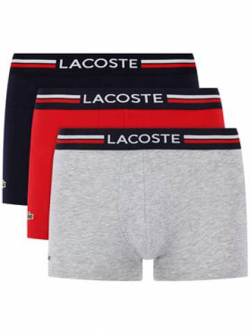 Lacoste Набір з 3 пар боксерів 5H3386 Кольоровий Lacoste Набір з 3 пар боксерів 5H3386 Кольоровий