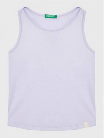 United Colors Of Benetton Топ 37YKGH00F Фіолетовий Regular Fit United Colors Of Benetton Топ 37YKGH00F Фіолетовий Regular Fit