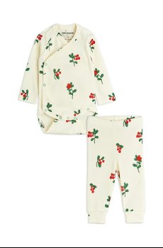 Детский хлопковый комплект Mini Rodini Lingonberries