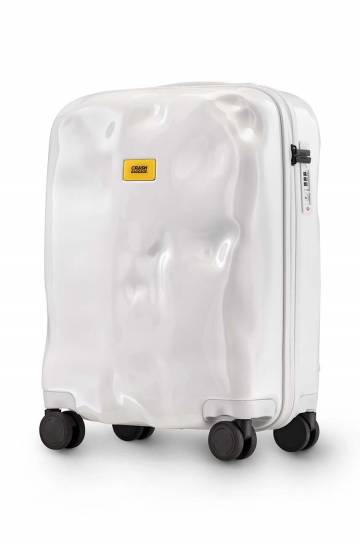 Чемодан Crash Baggage TONE ON TONE Small Size 55x40x22 см цвет белый Чемодан Crash Baggage TONE ON TONE Small Size 55x40x22 см цвет белый