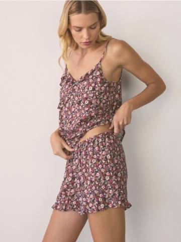 Reserved - LADIES` PYJAMA - темно-фіолетовий - 138EY-49X Reserved - LADIES` PYJAMA - темно-фіолетовий - 138EY-49X