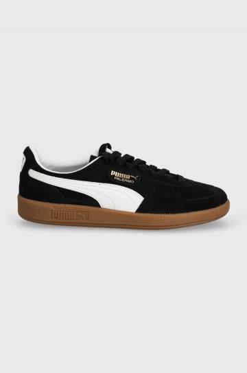 Замшевые кроссовки Puma Palermo Cobalt Glaze цвет чёрный 396463