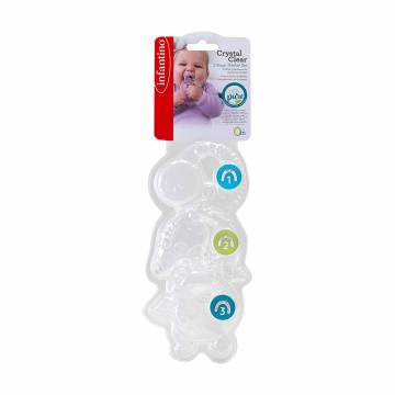 Прорезыватель для зубов Infantino Ледяные друзья, 11*2*20 см, с рождения (316564) Прорезыватель для зубов Infantino Ледяные друзья, 11*2*20 см, с рождения (316564)