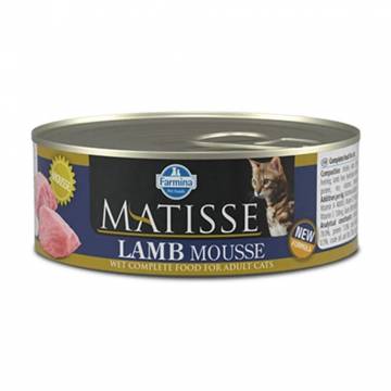 Влажный корм для кошек Farmina Matisse Mousse Lamb с ягненком, 85 г Влажный корм для кошек Farmina Matisse Mousse Lamb с ягненком, 85 г