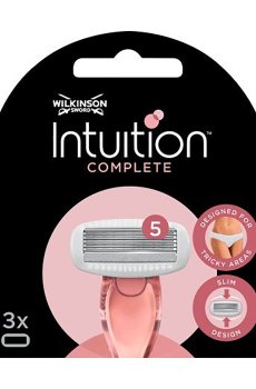 Сменный картридж для бритья Wilkinson Sword Intuition Complete женский, 5 лезвий, 3 шт