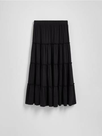 Reserved - LADIES` SKIRT - чорний - 9221H-99X Reserved - LADIES` SKIRT - чорний - 9221H-99X