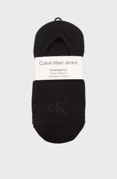 Женские черные следы (2 пары) GLOS Черный 35-38 Calvin Klein 701230601