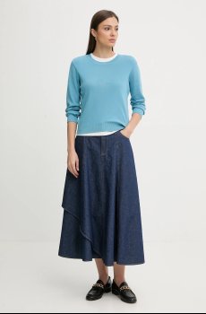 Хлопковый свитер United Colors of Benetton