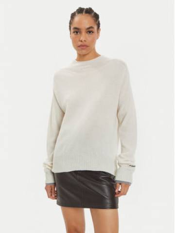Pinko Светр Donskoy 104468 A277 Білий Relaxed Fit Pinko Светр Donskoy 104468 A277 Білий Relaxed Fit