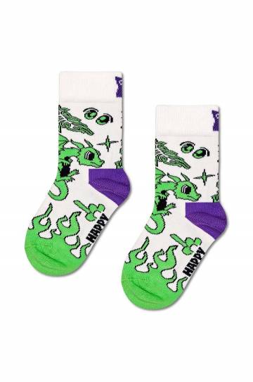 Детские носки Happy Socks Kids 2-Pack Dragon Socks 2 шт цвет зелёный P001476 Детские носки Happy Socks Kids 2-Pack Dragon Socks 2 шт цвет зелёный P001476