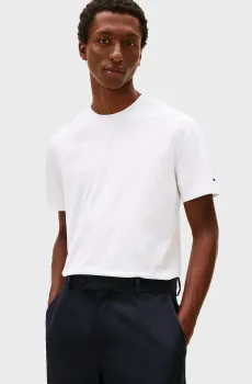 Мужская белая футболка ESSENTIAL TEE Белый S Tommy Hilfiger MW0MW41860