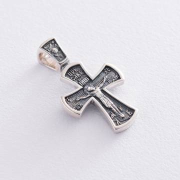 Серебряный крест (чернение) 132568 Серебряный крест (чернение) 132568