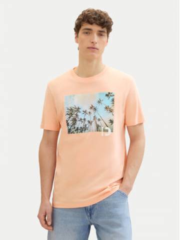 Tom Tailor Denim Футболка 1042065 Оранжевий Regular Fit Tom Tailor Denim Футболка 1042065 Оранжевий Regular Fit