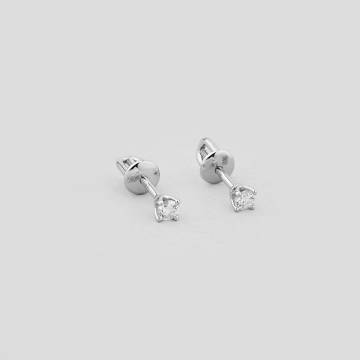 Золотые серьги Minimal с574-2,5б-бр-б-др Золотые серьги Minimal с574-2,5б-бр-б-др
