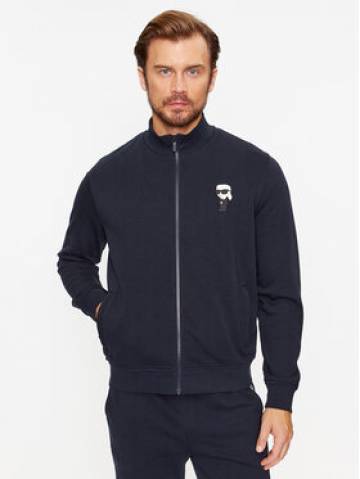 KARL LAGERFELD Світшот Zip 705895 500900 Cиній Regular Fit KARL LAGERFELD Світшот Zip 705895 500900 Cиній Regular Fit