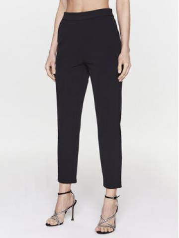 Pinko Штани з тканини Parana 100137 A0HC Чорний Slim Fit Pinko Штани з тканини Parana 100137 A0HC Чорний Slim Fit