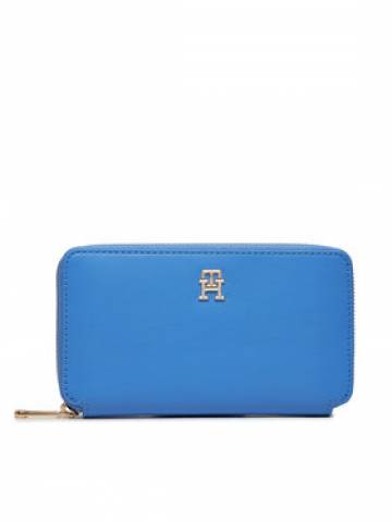 Tommy Hilfiger Великий жіночий гаманець Iconic Tommy Large Za AW0AW16009 Голубий Tommy Hilfiger Великий жіночий гаманець Iconic Tommy Large Za AW0AW16009 Голубий