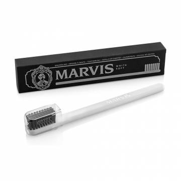 Зубная щетка Marvis Toothbrush Soft мягкой жесткости, белая, 1 шт Зубная щетка Marvis Toothbrush Soft мягкой жесткости, белая, 1 шт