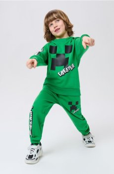 Трикотажні джогери Minecraft - зелений