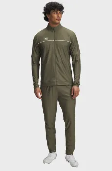 Мужской оливковый спортивный костюм (кофта, брюки) UA M Challenger Tracksuit Оливковый M Under Armour 6004052-390
