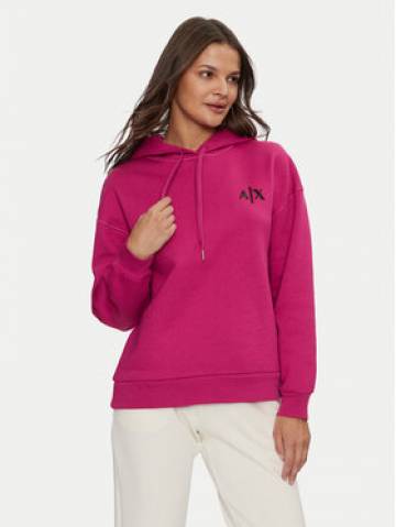 Armani Exchange Світшот XW000031 AF10249 UA256 Рожевий Regular Fit Armani Exchange Світшот XW000031 AF10249 UA256 Рожевий Regular Fit