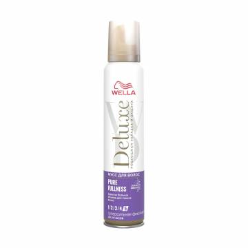 Мусс для тонких волос WELLA Deluxe Pure Fulness Объем, суперсильная фиксация, 200 мл Мусс для тонких волос WELLA Deluxe Pure Fulness Объем, суперсильная фиксация, 200 мл