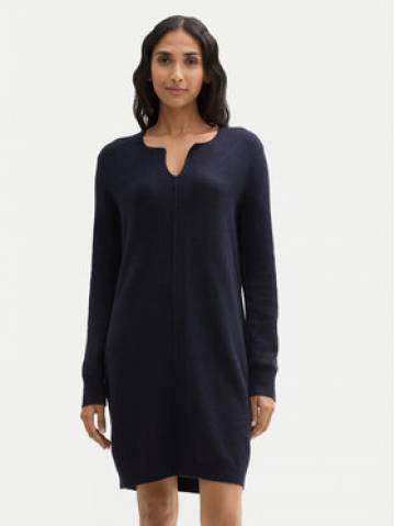 Tom Tailor Трикотажна сукня 1044536 Cиній Regular Fit Tom Tailor Трикотажна сукня 1044536 Cиній Regular Fit
