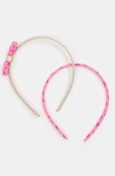 Обручі для волосся упаковка з 2 - різнобарвний