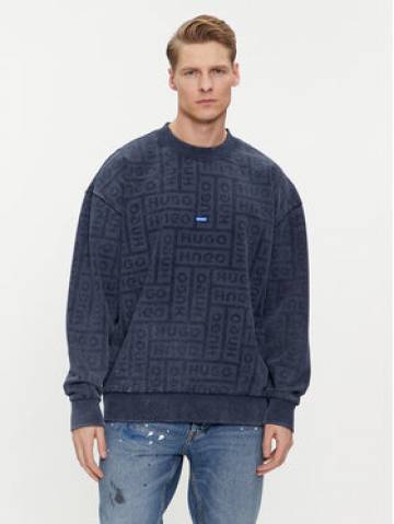 Hugo Світшот Nenry 50510545 Cиній Relaxed Fit Hugo Світшот Nenry 50510545 Cиній Relaxed Fit