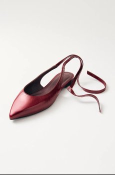 Кожаные балетки Alohas Ribbon