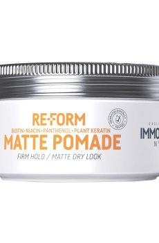 Уценка! Матовая помада для волос Immortal NYC Im Vegan Re-Form Matte Pomade с сохранением цвета, 150 мл