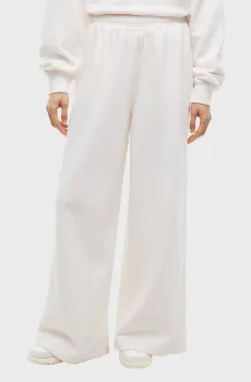 Женские белые спортивные брюки WIDE LEG SCRIPT Белый S Tommy Jeans DW0DW23398