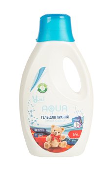 Гель для стирки детского белья AQUA, 17 стирок, 1.4 л