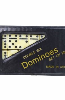 Настольная игра Shantou Jinxing Домино в футляре, от 6 лет, 17*10.5*1.5 см (B00495)